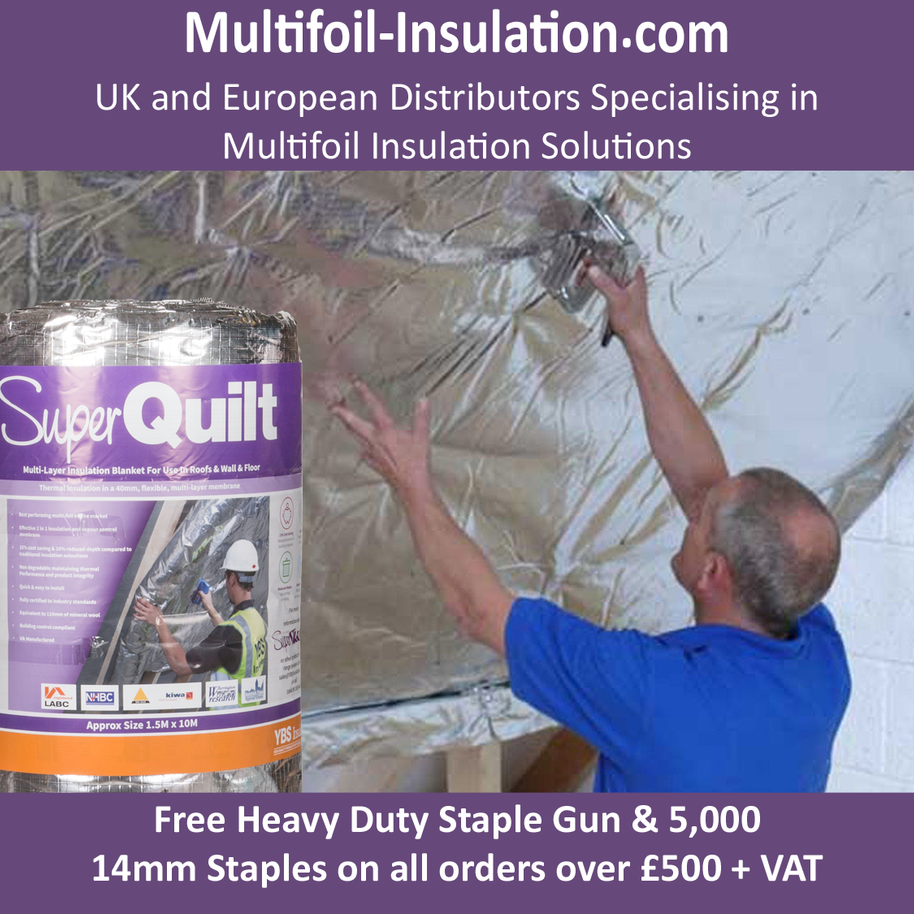 TLX Silver Multifoil Insulation