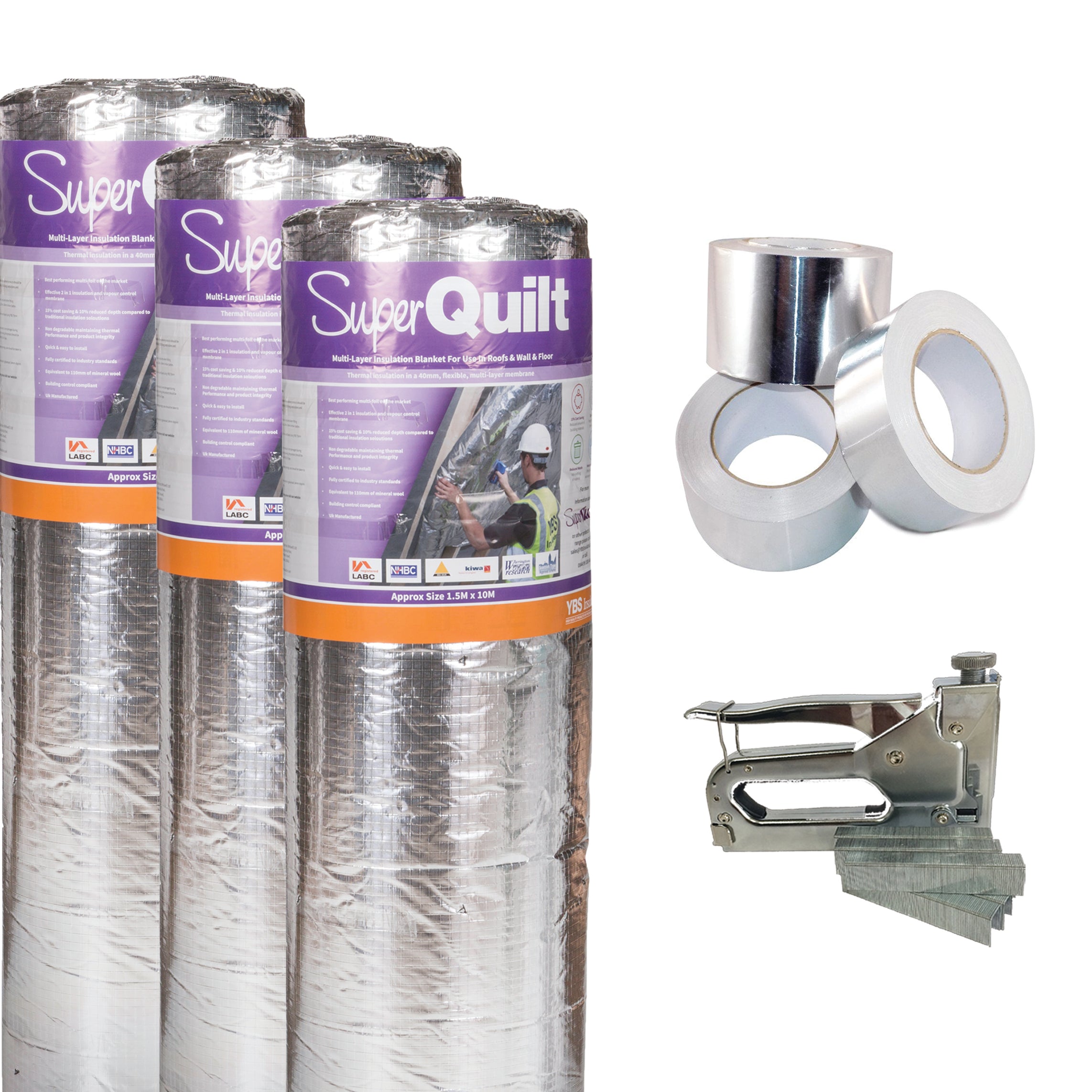 SuperQuilt Triple Layer 0.15 Roof System