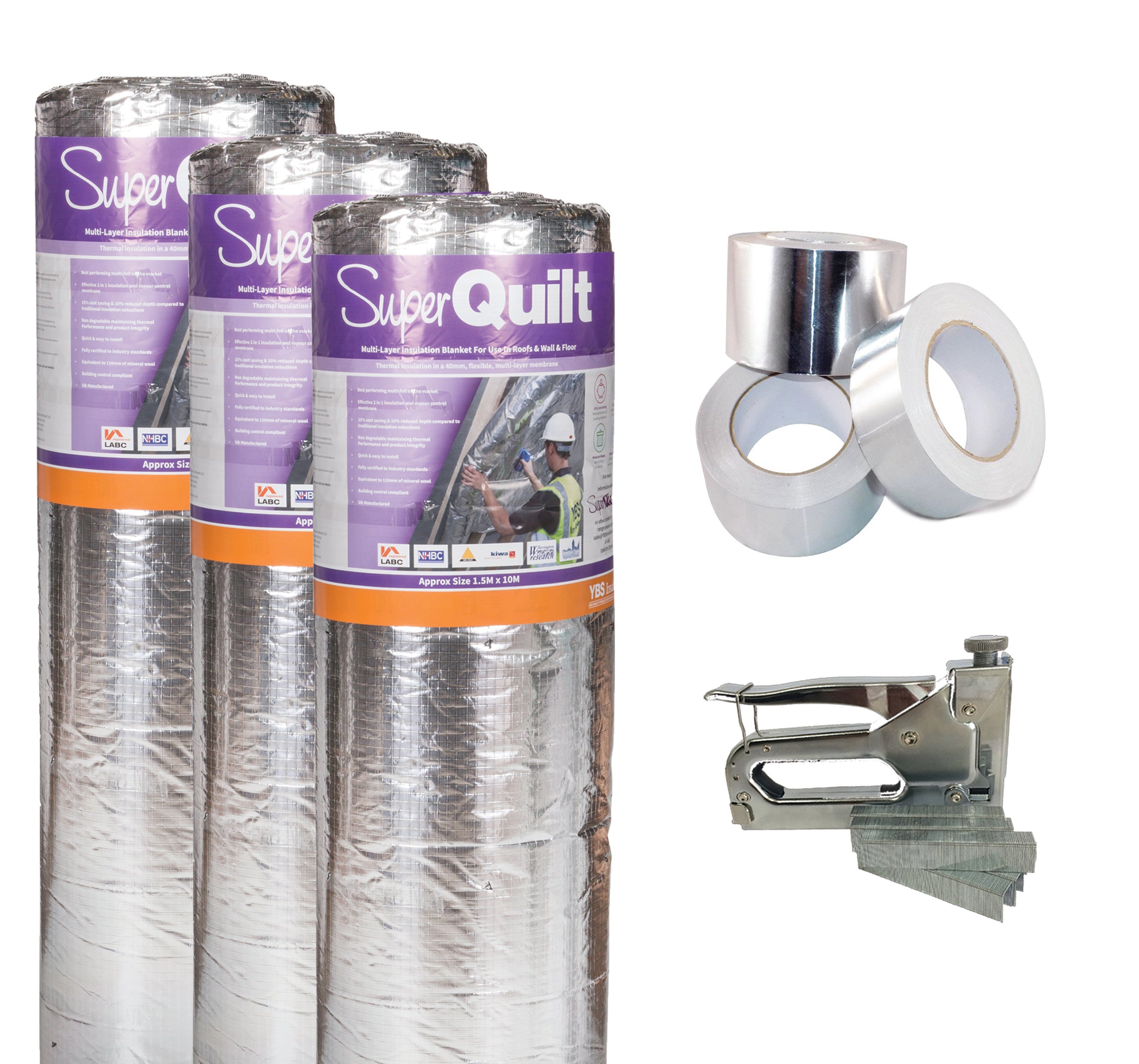 SuperQuilt Triple Layer 0.15 Roof System